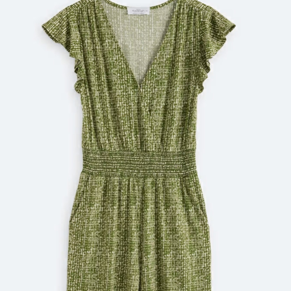 Flutter Sleeve Jump suit